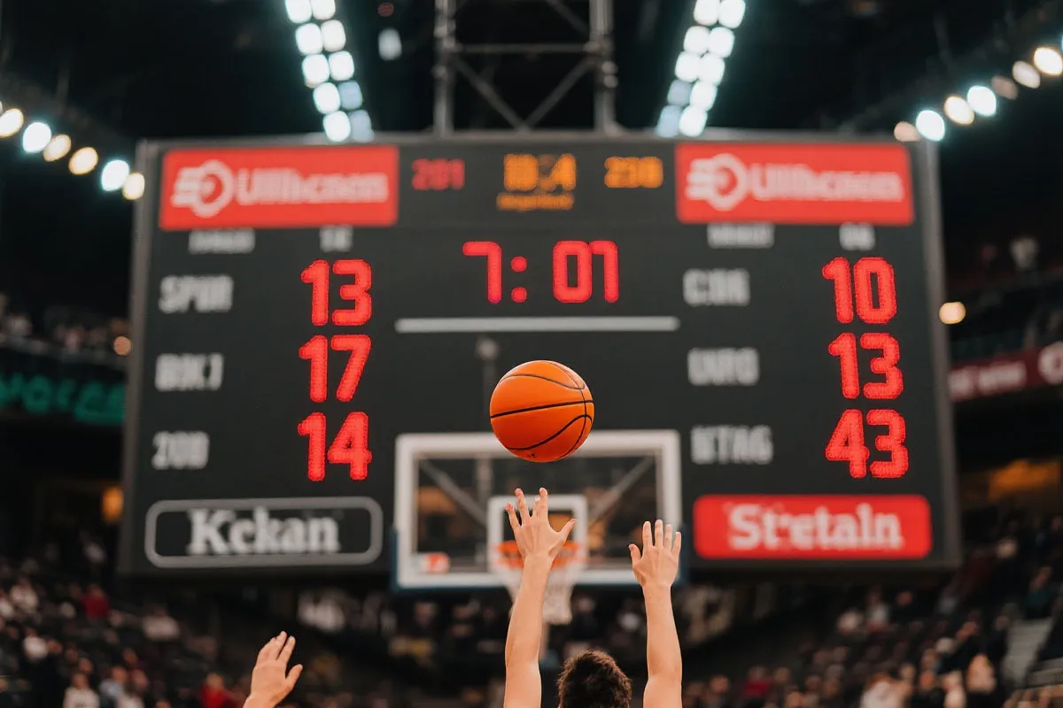 篮球比赛数据统计