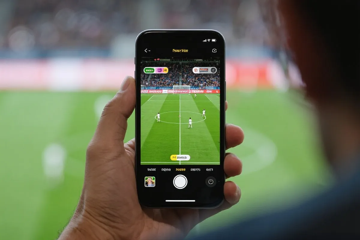 App赛事直播界面