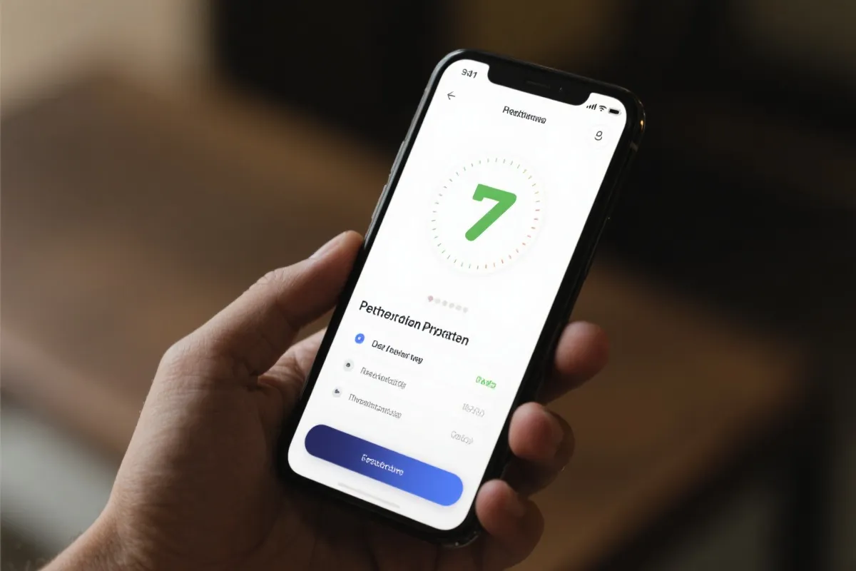 手机App预测界面