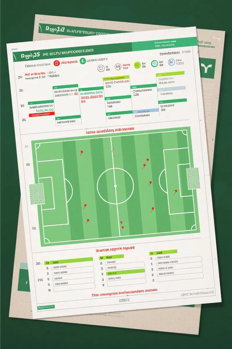 足球比赛分析图表